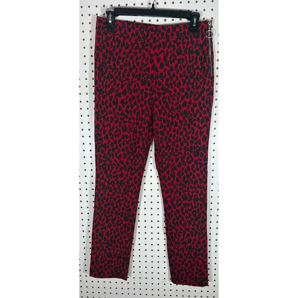 Zara leopard Print pants size M